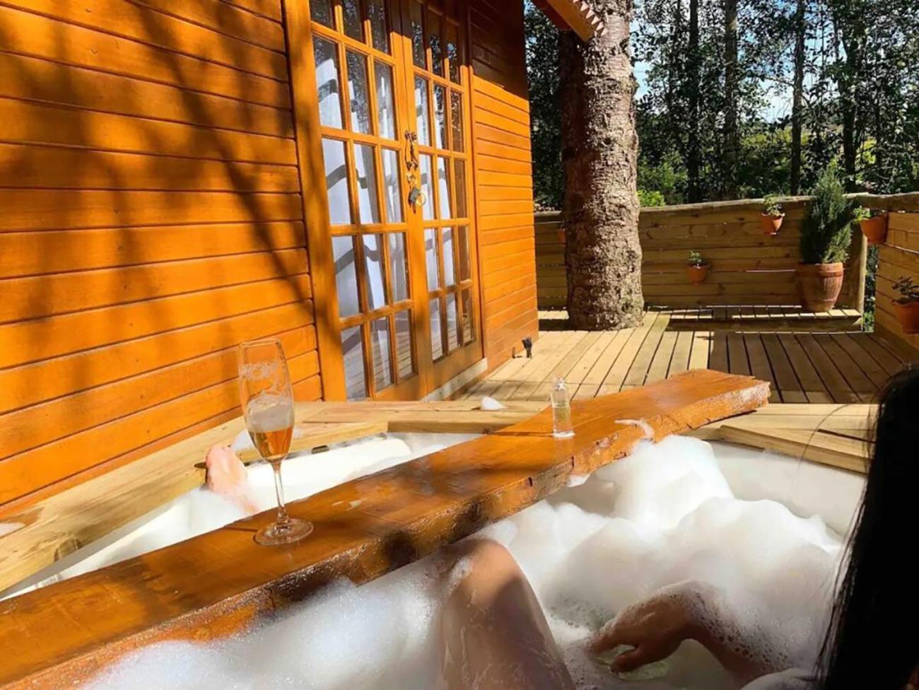 Casa Na Arvore Com Hidro, Piscina, Trilha, Cavalo Bento Goncalves Ngoại thất bức ảnh